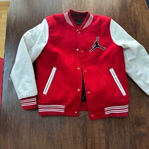 Kids Air Jordan Leather Jacket
